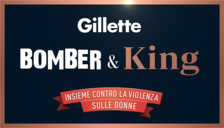 Gillette Bomber & King - Contro la violenza sulle donne logo