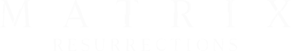 Matrix resurrections logo