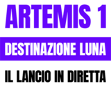 Artemis 1: destinazione Luna - Il viaggio in diretta logo