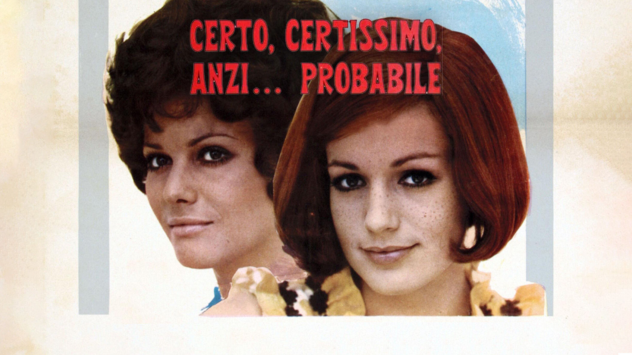 Certo, certissimo, anzi... probabile