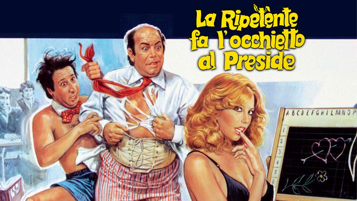 La ripetente fa l'occhietto al preside