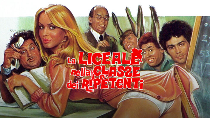 La liceale nella classe dei ripetenti