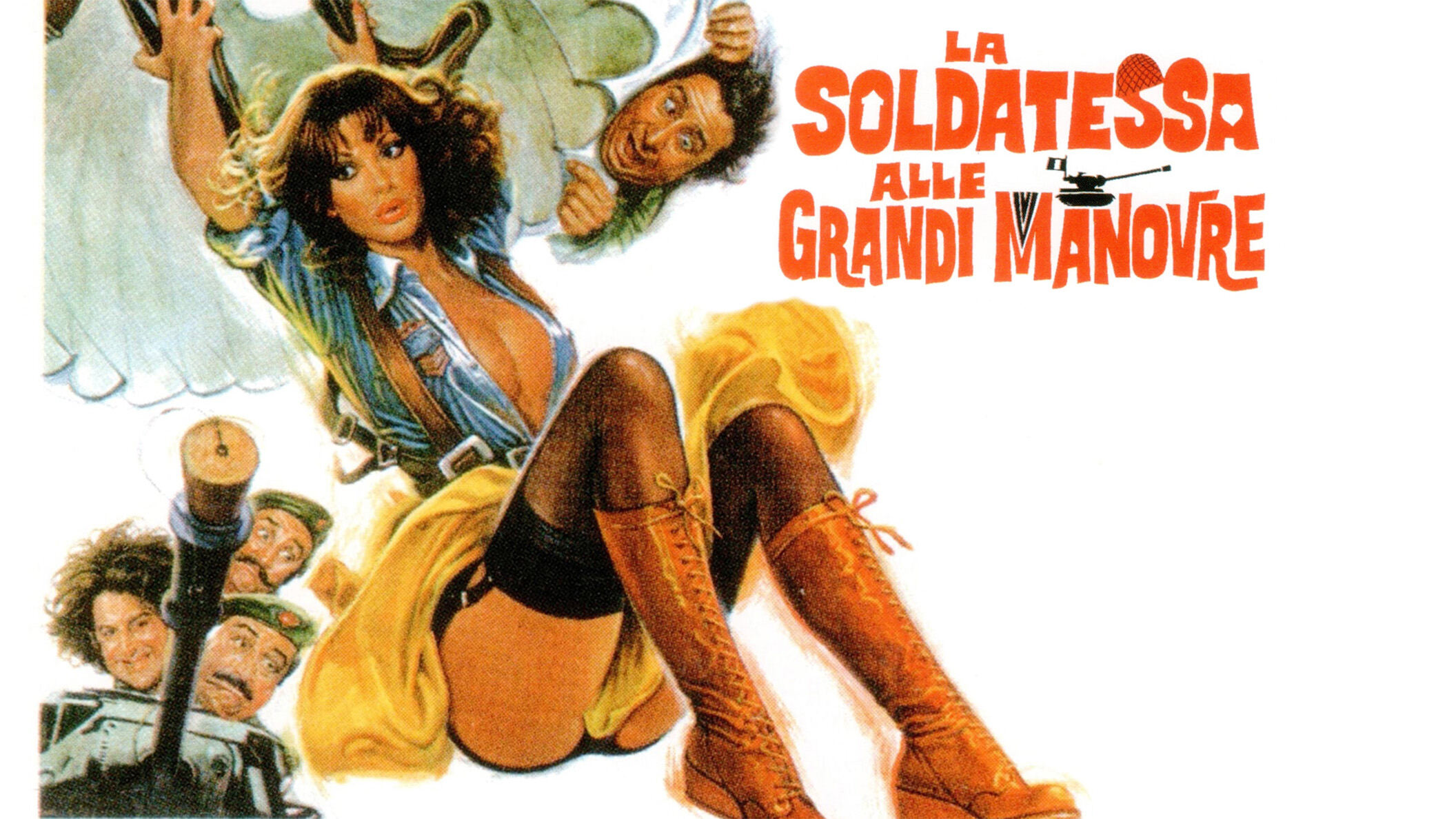 La soldatessa alle grandi manovre