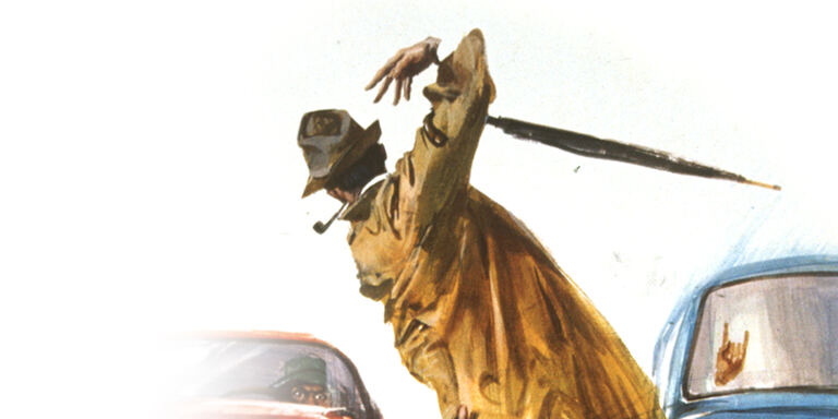 Iris Monsieur Hulot nel caos del traffico