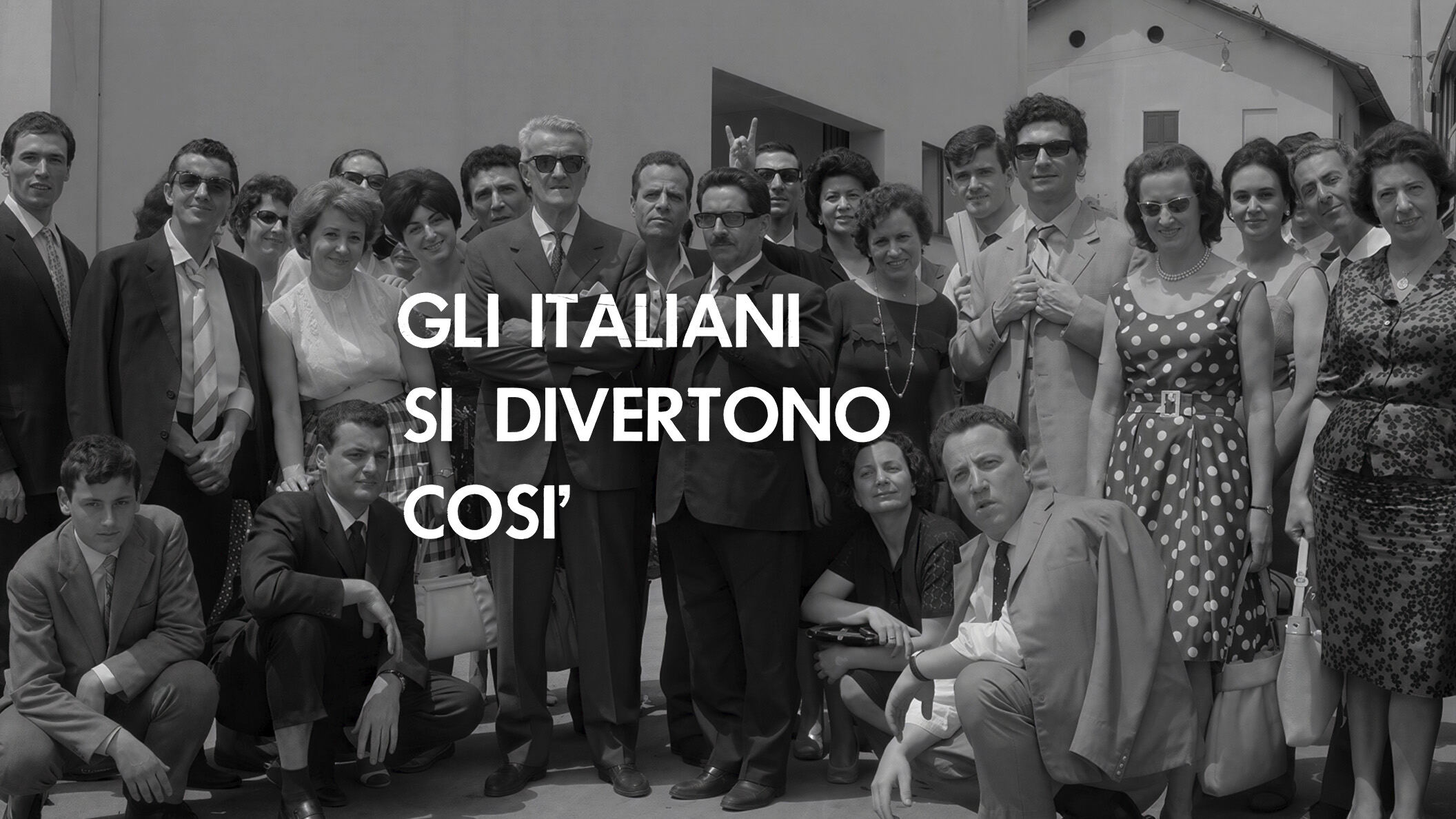 Gli italiani si divertono cosi'