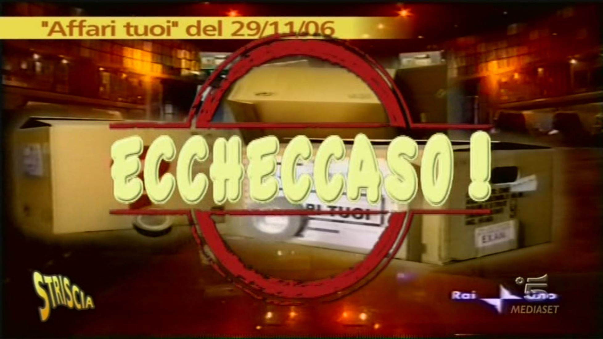 Caso Affari Tuoi Striscia La Notizia Video Mediaset Play