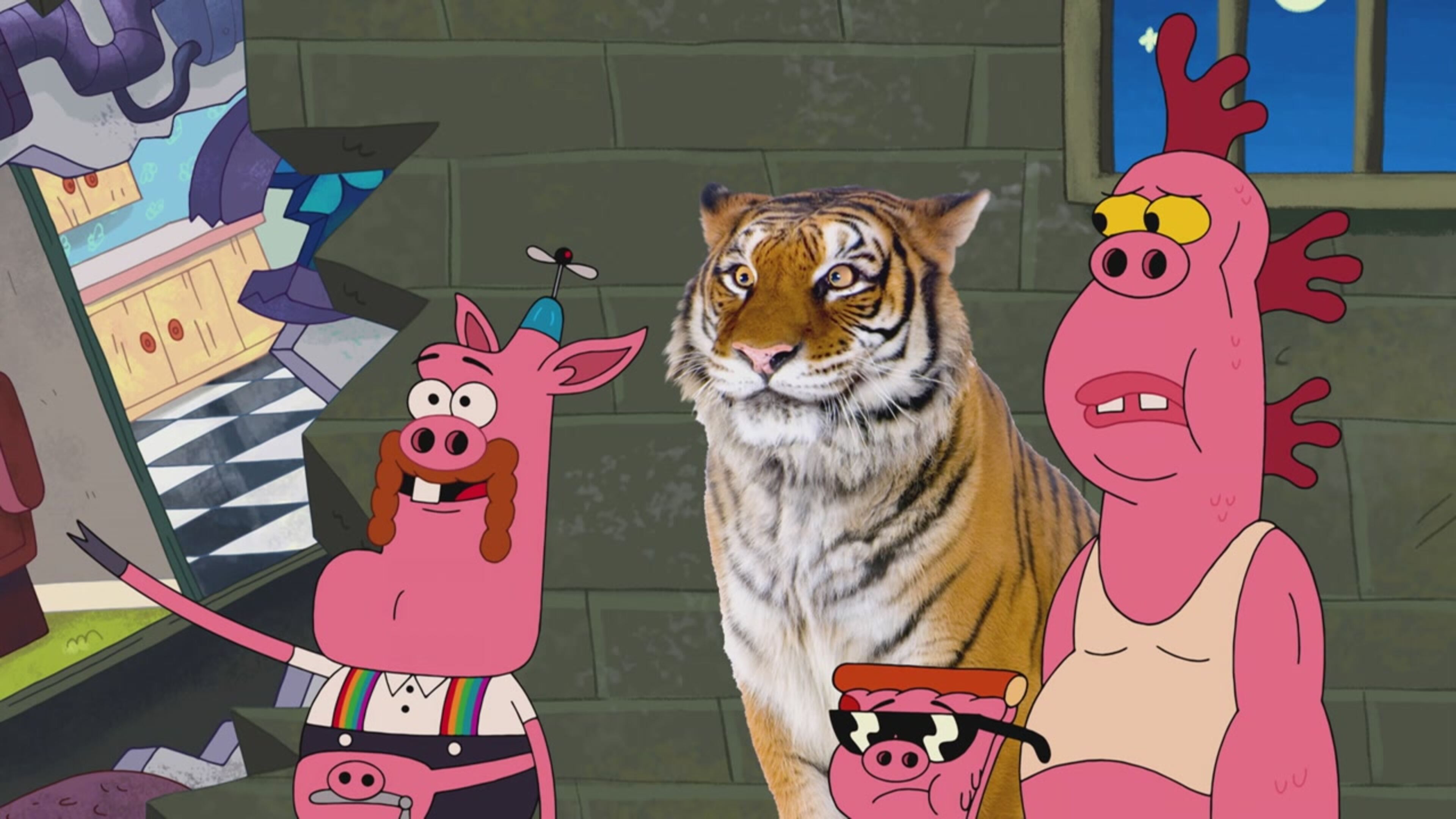 Salviamo Tigre Gigante Volante!