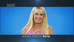 Gli auguri di Maria Teresa Ruta