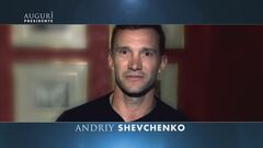 Gli auguri di Andriy Shevchenko