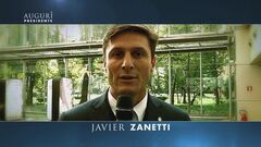 Gli auguri di Javier Zanetti