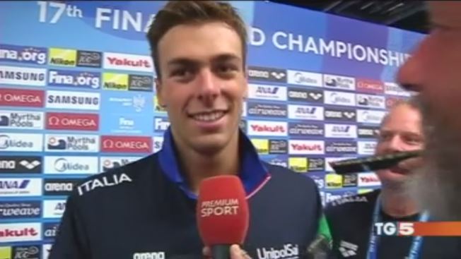 Paltrinieri D oro Entra Nella Storia TG5 Video Mediaset Infinity