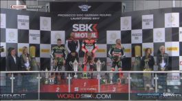 Sbk: il podio di gara-1 thumbnail