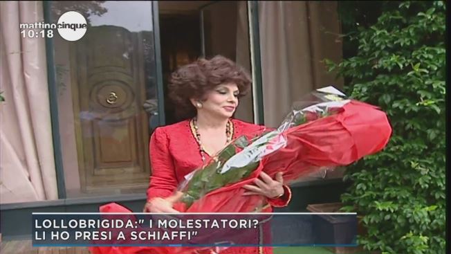 Li Ho Presi O Gli Ho Presi Lollobrigida:"Imolestatori? Li ho presi a schiaffi" - Mattino Cinque