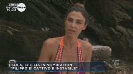 L'Isola dei Famosi: Cecilia in nomination thumbnail