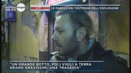 Le testimonianze dell'esplosione a Catania thumbnail