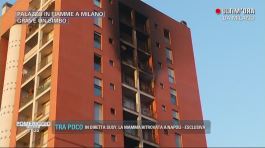 Palazzo in fiamme a Milano - Ultim'ora thumbnail