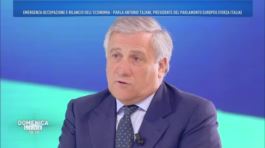Tajani e l'emergenza occupazione thumbnail
