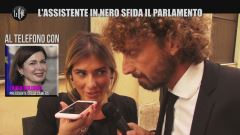 ROMA: L'assistente in nero sfida il parlamento