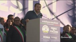 La Lega in piazza a Roma thumbnail