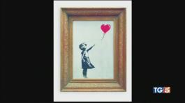 Banksy l'ultima trovata: quadro si autodistrugge thumbnail