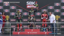 Il podio di gara-1 a Imola thumbnail
