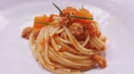 Spaghetti zucca e salsiccia thumbnail