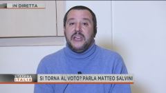 Parla Matteo Salvini: le trattative