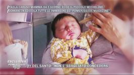 Paola Caruso mamma: è nato Michelino thumbnail