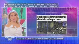 Milano, trovato corpo carbonizzato e mutilato thumbnail