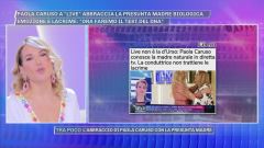 Paola Caruso e la presunta mamma biologica - Pomeriggio Cinque ...