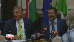 Faccia a faccia Salvini-Orban