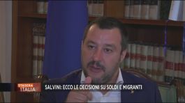 Salvini prima del Consiglio dei Ministri thumbnail