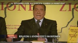 La resa del governo: parla Berlusconi thumbnail