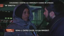 Roma: il centro chiude, via 500 immigrati thumbnail