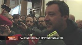 Salvini e Di Maio rispondono al PD thumbnail