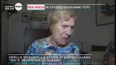 Crollo Morandi, la storia di nonna Liliana