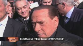 Berlusconi: "meno tasse e più pensioni" thumbnail