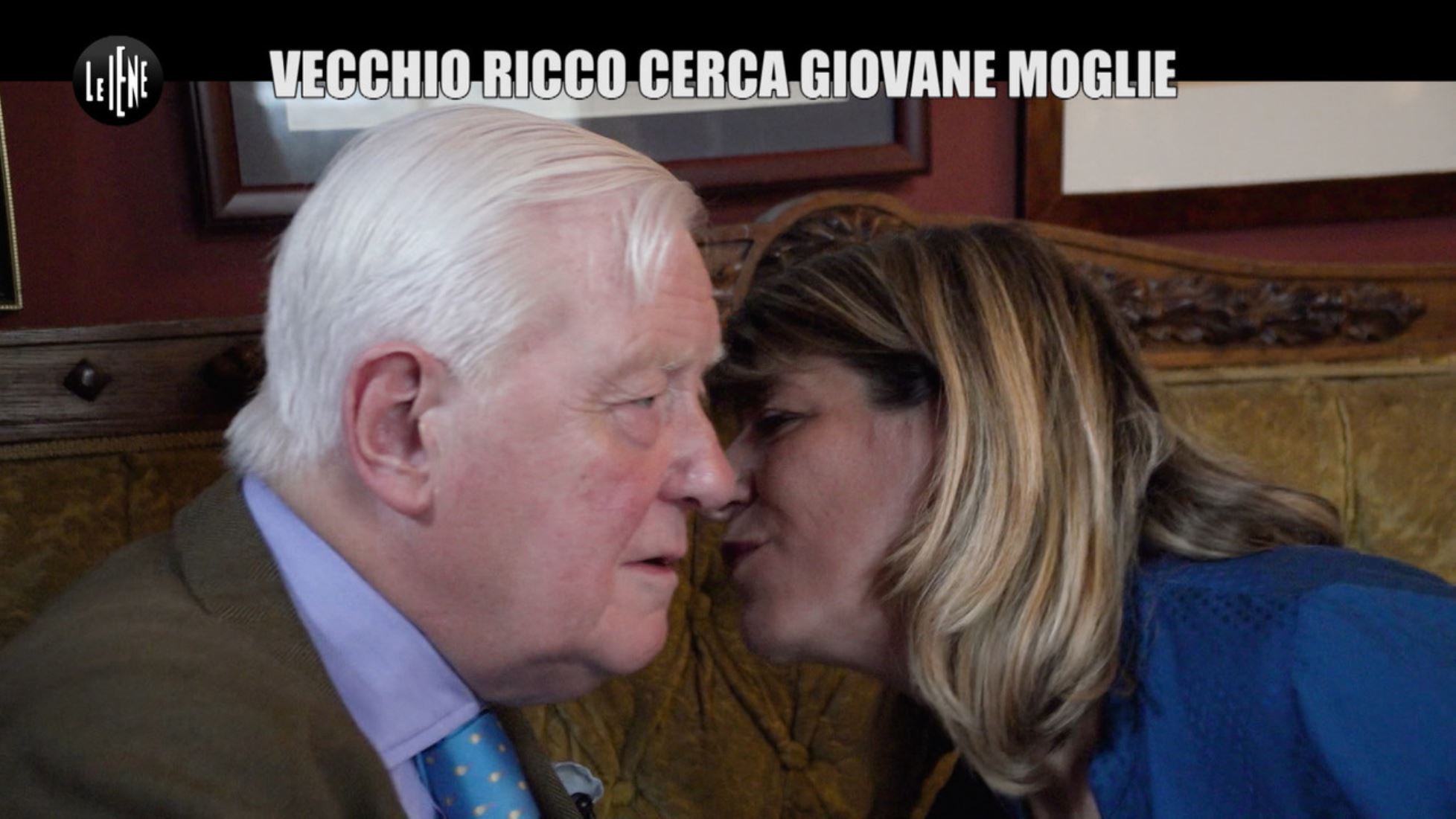 Le Iene: SARNATARO: Ricco, 72 anni, nobile cerca moglie: Mary Sarnataro si  infila nel suo letto Video | Mediaset Infinity