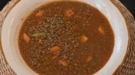 La minestra di lenticchie con verdure thumbnail