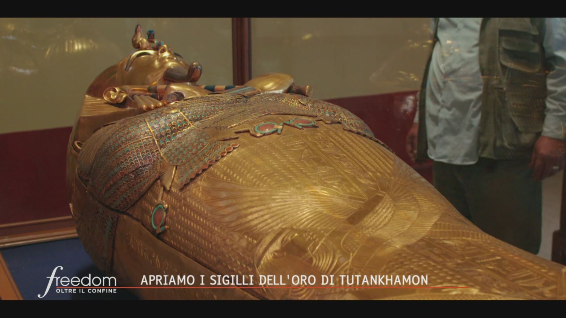 Il Sarcofago In Oro Di Tutankhamon Freedom Oltre Il Confine Video Mediaset Play