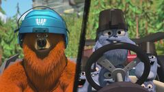 L'orso al volante