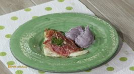 Saltimbocca di orata con purè di patate viola thumbnail