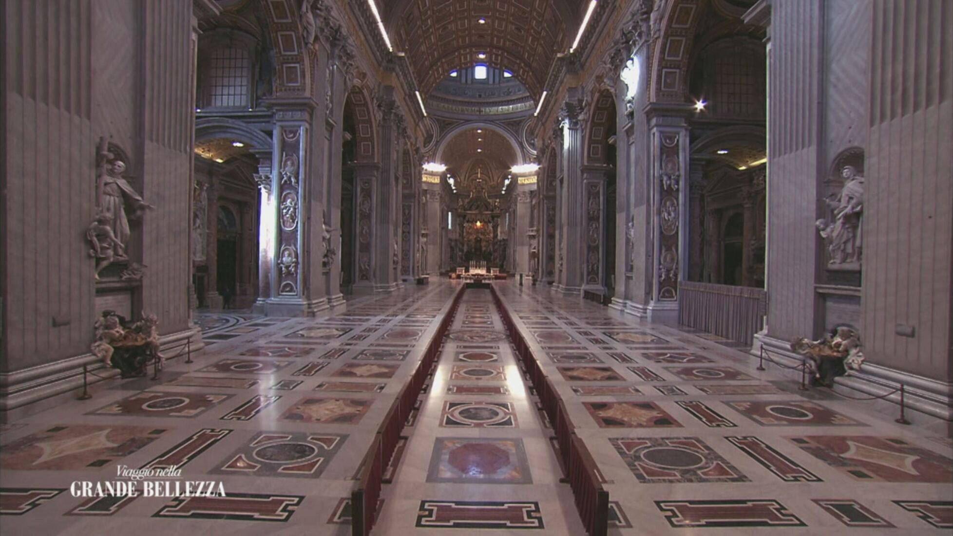 La Finestra Interna Sulla Basilica Di San Pietro Viaggio Nella Grande Bellezza Video Mediaset Play