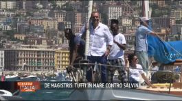 De Magistris: Tutti in mare contro Salvini thumbnail