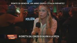 Salvini contestato a La Spezia thumbnail