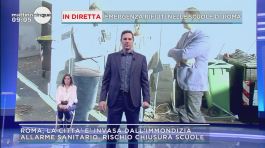 In diretta da Roma scuole a rischio chiusura per i rifiuti thumbnail