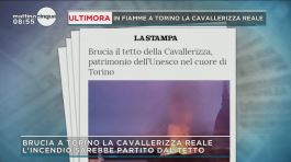 Ultimora: in fiamme la Cavallerizza Reale thumbnail