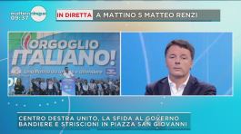 Renzi e la manifestazione del centrodestra thumbnail