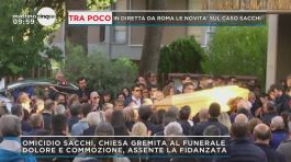 Caso Sacchi, le immagini del funerale thumbnail