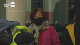 Esclusivo le immagini dei passeggeri provenienti da Wuhan thumbnail